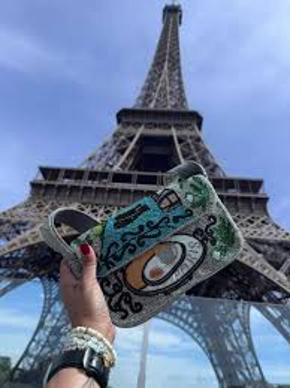 NWT America & Beyond Paris Beaded Bag